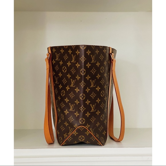 Louis Vuitton Monogram Sac Shopping Tote Bag MM - Picture 14 of 16